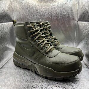 Size 11 Nike Air Max Goaterra 2.0 Green Mens Cargo Khaki Boot Shoes DD5016-300